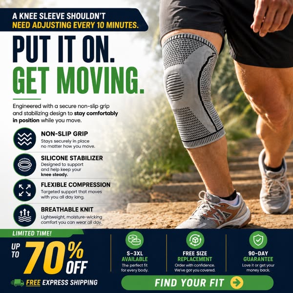 Seniors Everywhere Love These Knee Sleeves