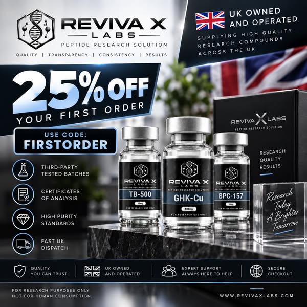 Research Peptides, 25% Off
