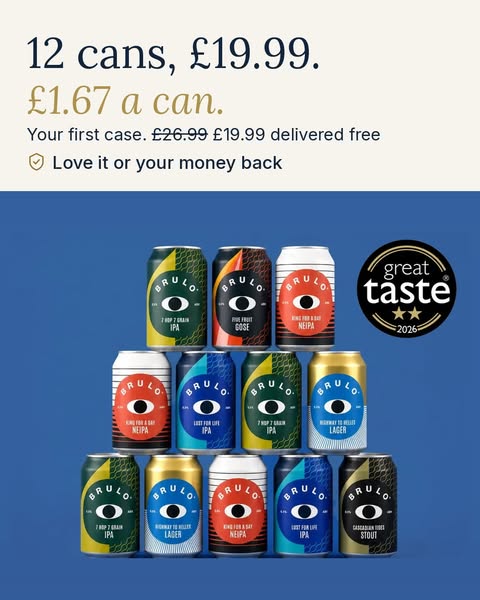 12 alcohol free craft beers, £19.99