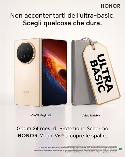 Nuovo acquisto HONOR Magic V6 | Prezzo e offerta | HONOR IT