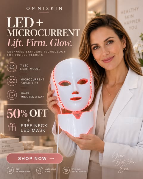 The LED Mask That Will Give You Lifted & Firmer Skin