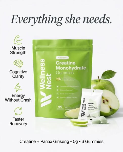 3 Gummies. Lean Muscle + Mental Clarity.