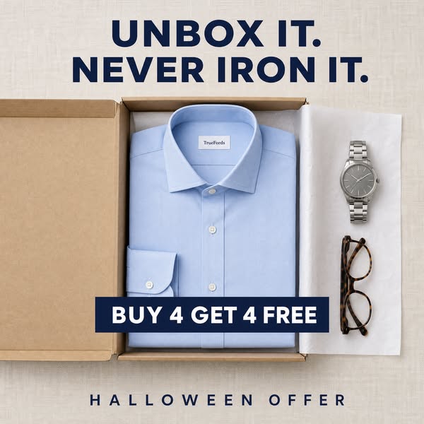 Non-Iron Shirts: 2 Free