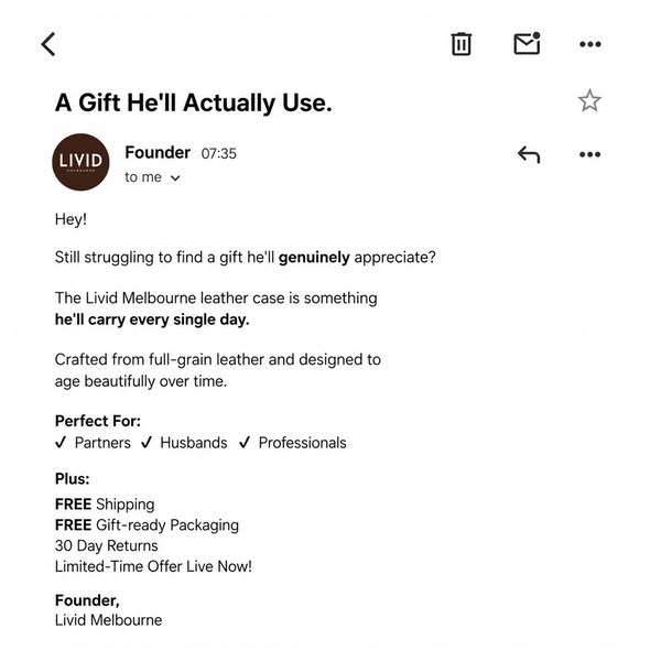 A Gift He'll Use Daily