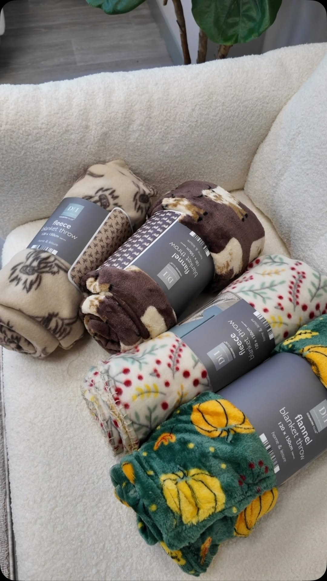 Add a Cosy Throw from You Know Who's
