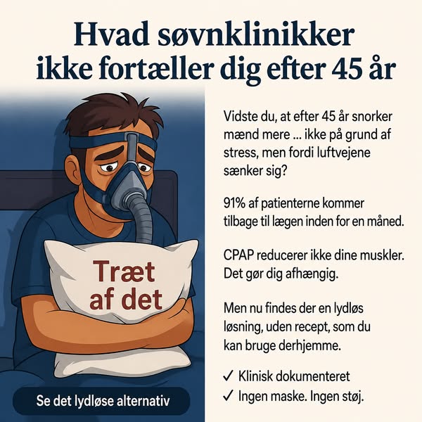 Slut med snorken. Slut med CPAP.