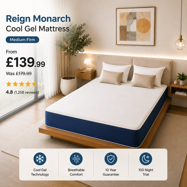 Monarch Cool Gel Mattress