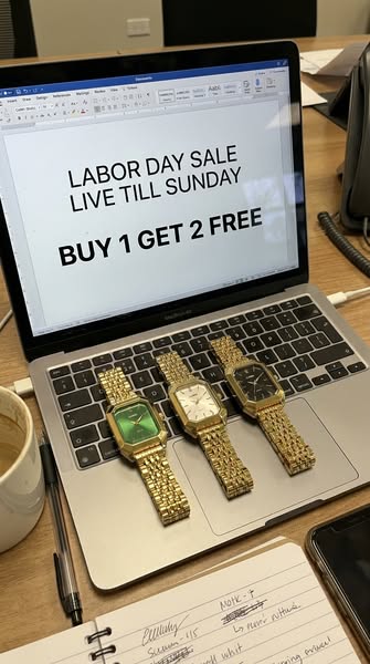 LABOR DAY: BUY 1 GET 2 FREE