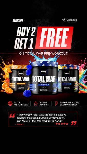 Stock up on Total War Pre. Pay for 2. Get 3.