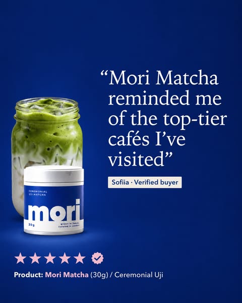 Ceremonial Uji matcha, rated 10/10