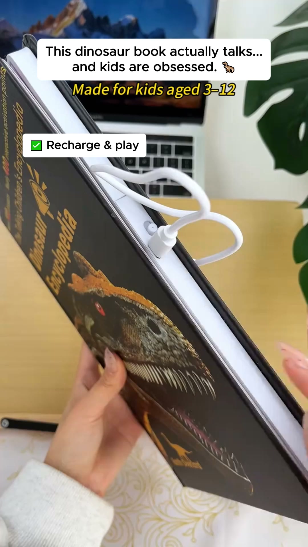 Interactive Dinosaur Book That Talks