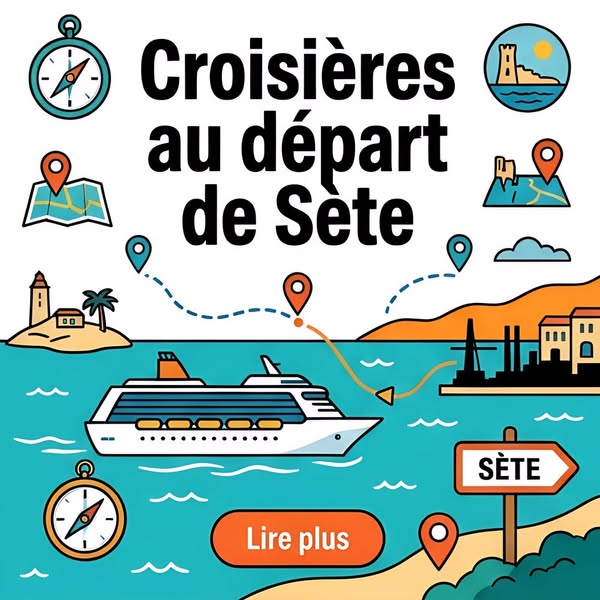 Croisières tout inclus depuis Sète