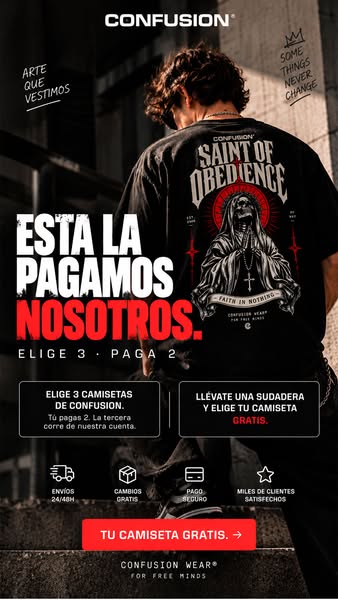 TU CAMISETA GRATIS.