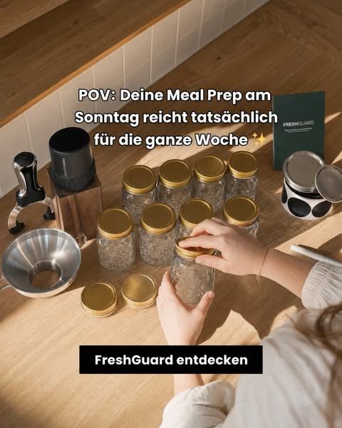 So bleiben deine vorbereiteten Mahlzeiten länger frisch