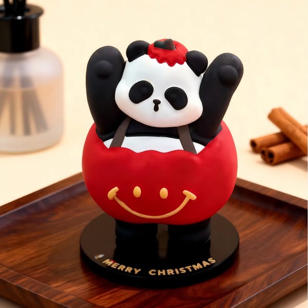 Zen Panda Aromatherapy Stone | Natural Essential Oil Diffuser