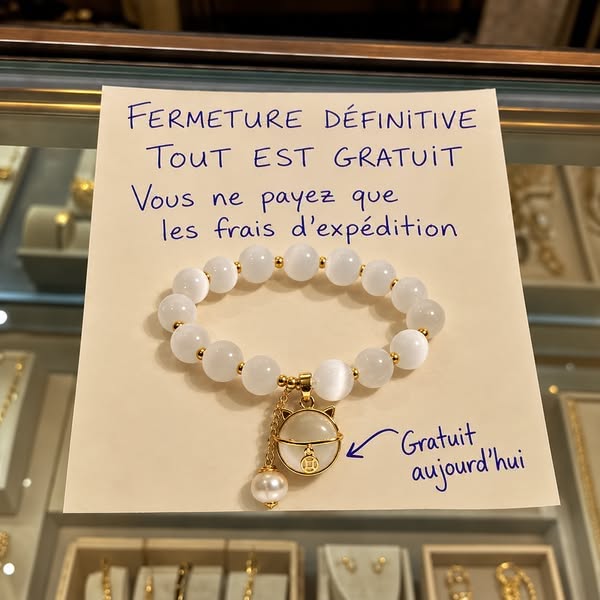 Choisissez votre bijou, vous ne payez que la livraison