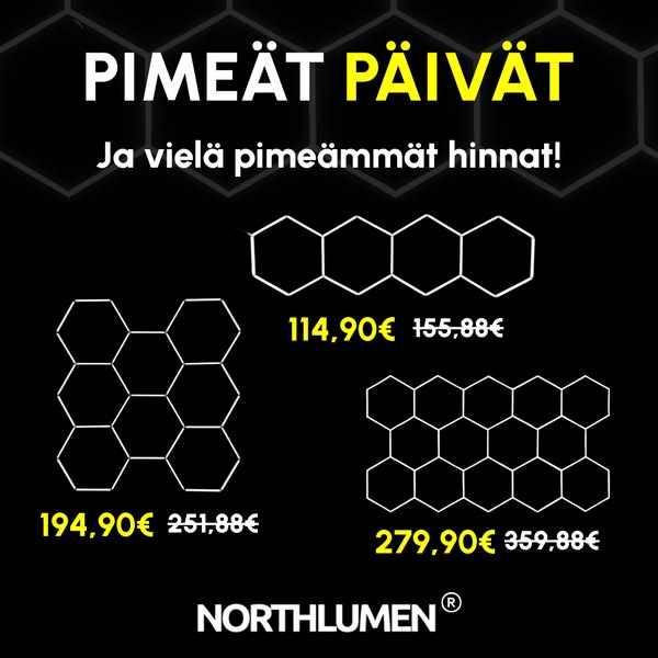 Pimeät päivät ovat täällä!