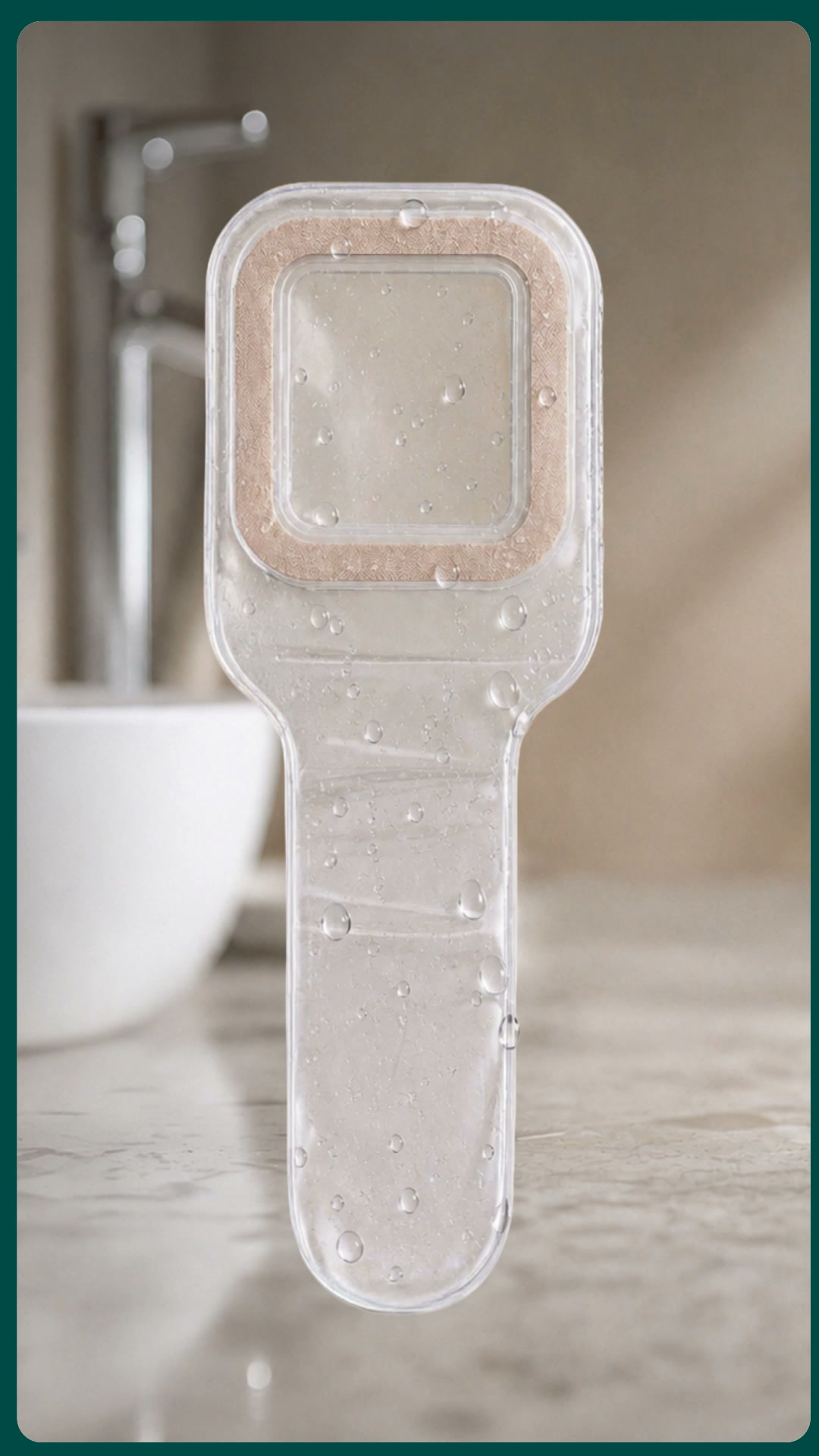 Easy, waterproof, and safe showers again