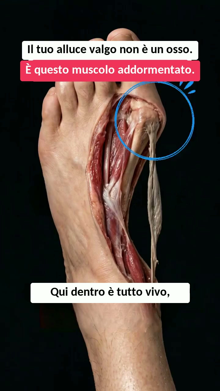 22 anni in piedi. L'ha pagata l'alluce.