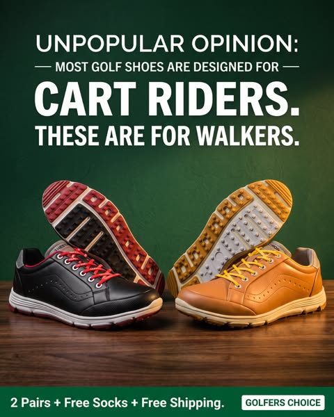 Walk 18 Holes In Absolute Comfort