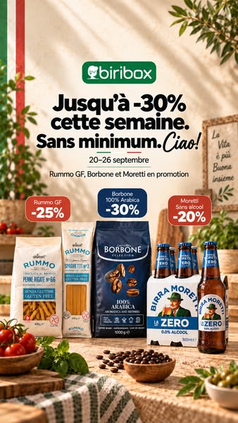 Jusqu’à -30 % cette semaine