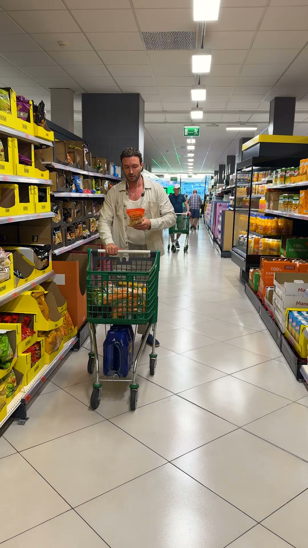 Rust rond het scherm