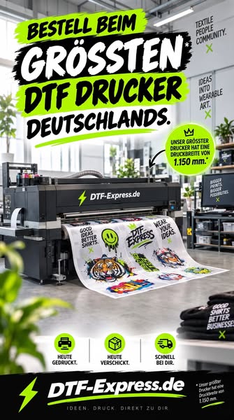 Heute gedruckt & versandt