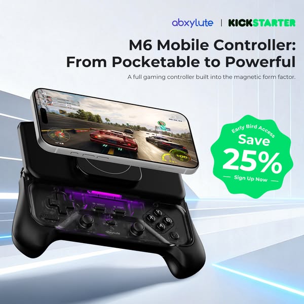 Meet M6: Full Control. Pocketable Design.