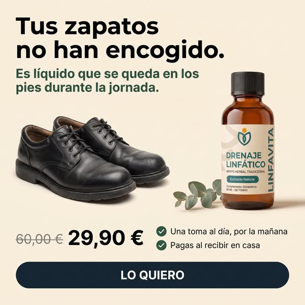 No son los zapatos: es líquido parado