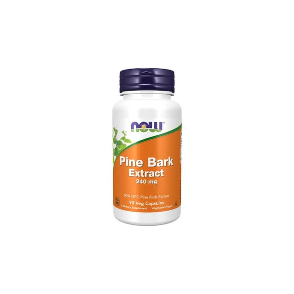 Now® Foods NOW Pine ekstrakt z kory, 240 mg, 90 kapsułek roślinnych
