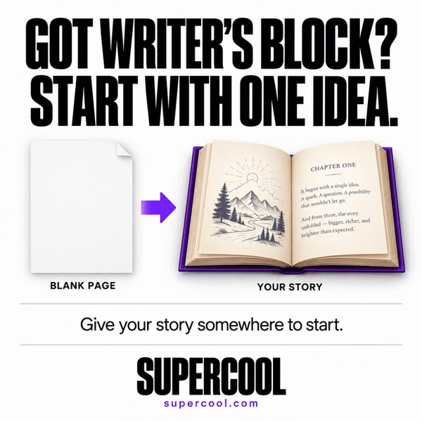 Turn Your Idea Into a First Draft