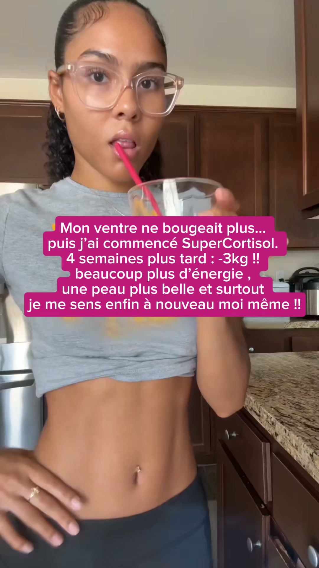 Ventre gonflé, visage bouffi : cible aussi le cortisol