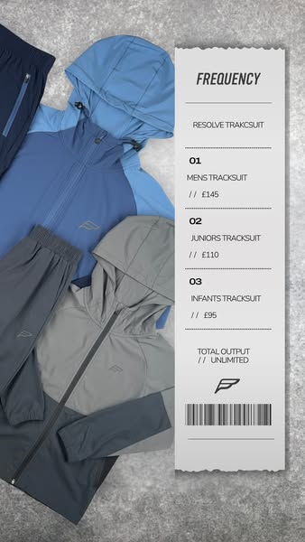 Men's Resolve Tracksuits have arrived!