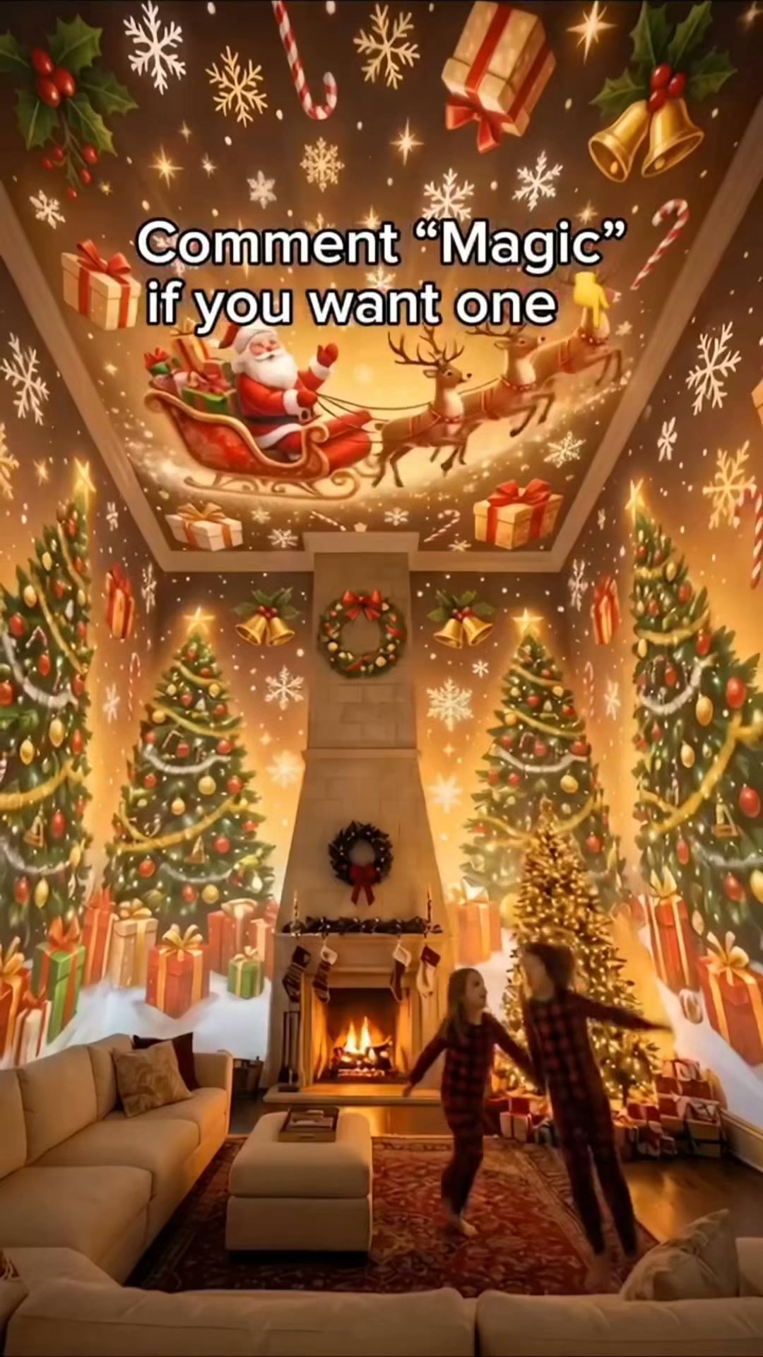 One Light. A Whole Christmas Wonderland.