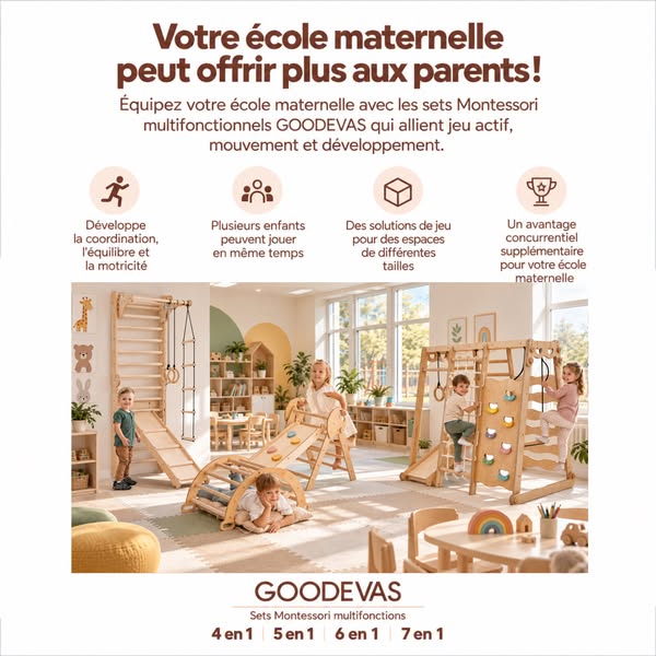Goodevas pour les professionnels | Espaces de jeu pour enfants
