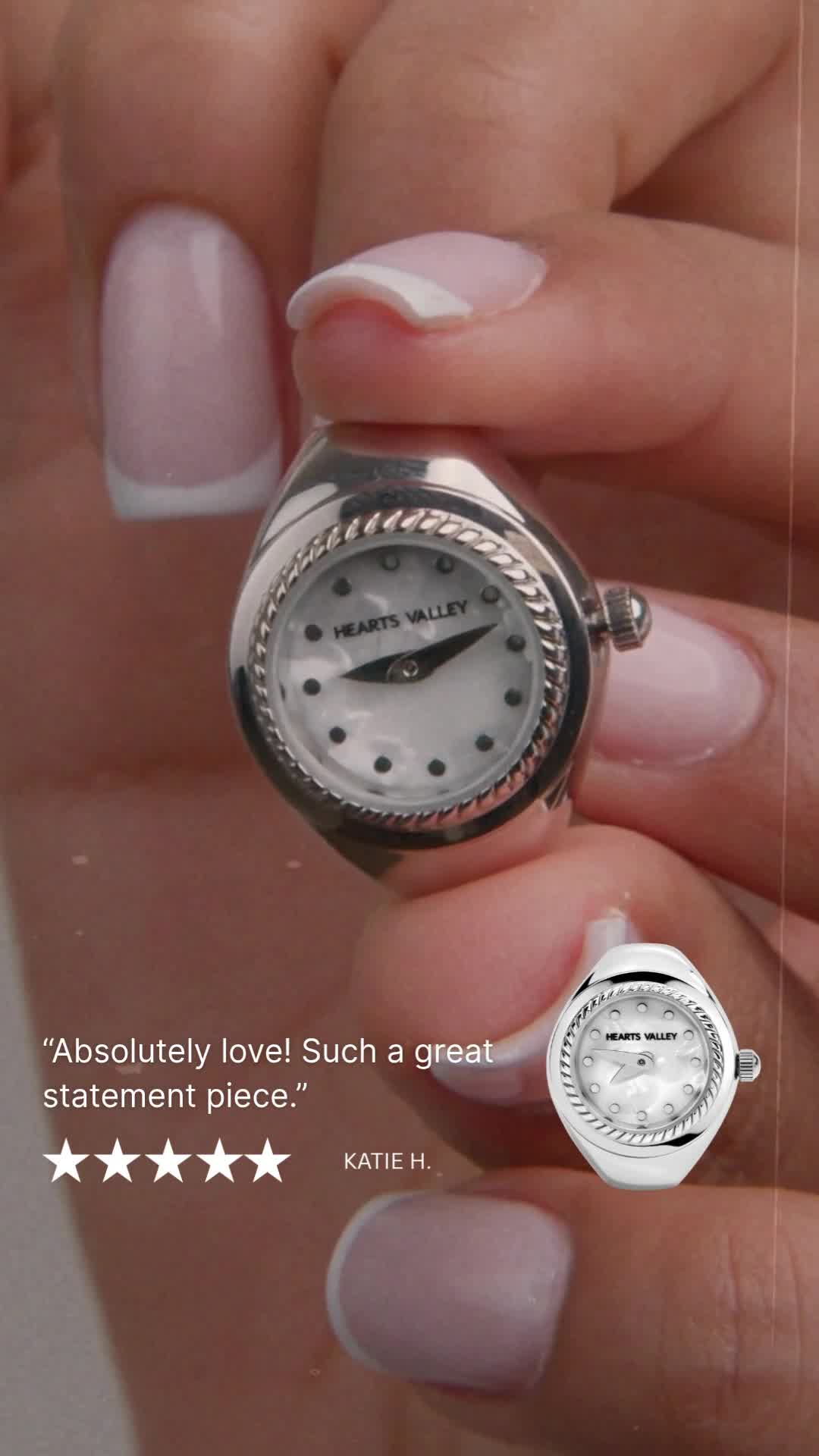 Vivienne Watch Ring
