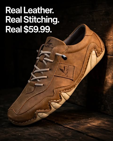 Halden Leather Trainer