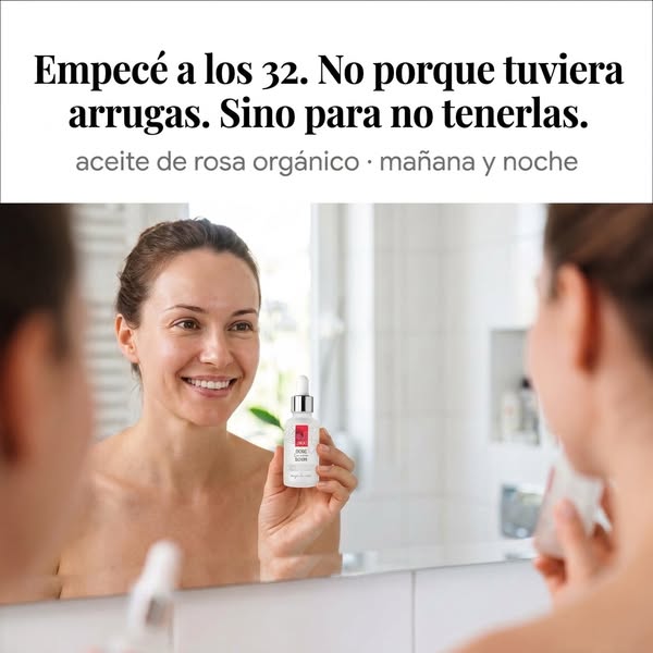 Empecé a los 32. Y no por las arrugas