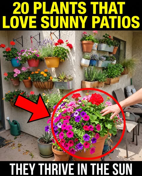 Sunny Patio Plant Picks
