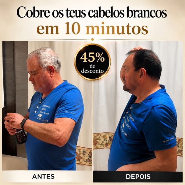 Barba branca? Já era