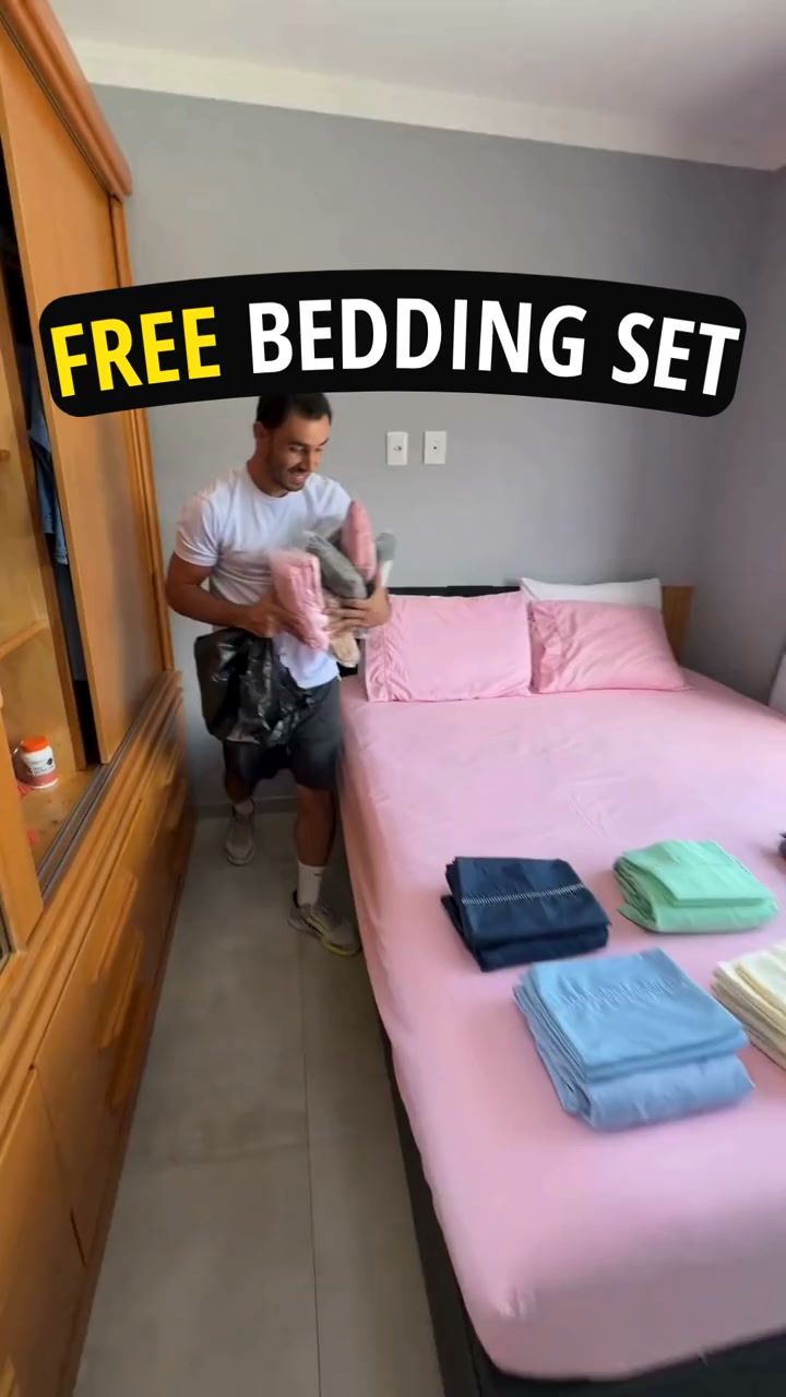 FREE BEDDING SET