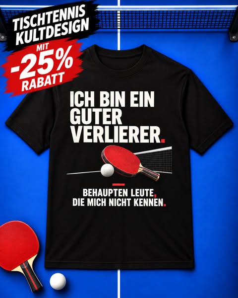 KULTIGE TISCHTENNIS DESIGNS!