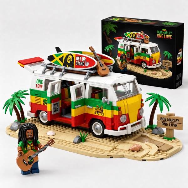 Pure 1970s Free Spirit: Retro Caribbean Beach Camper