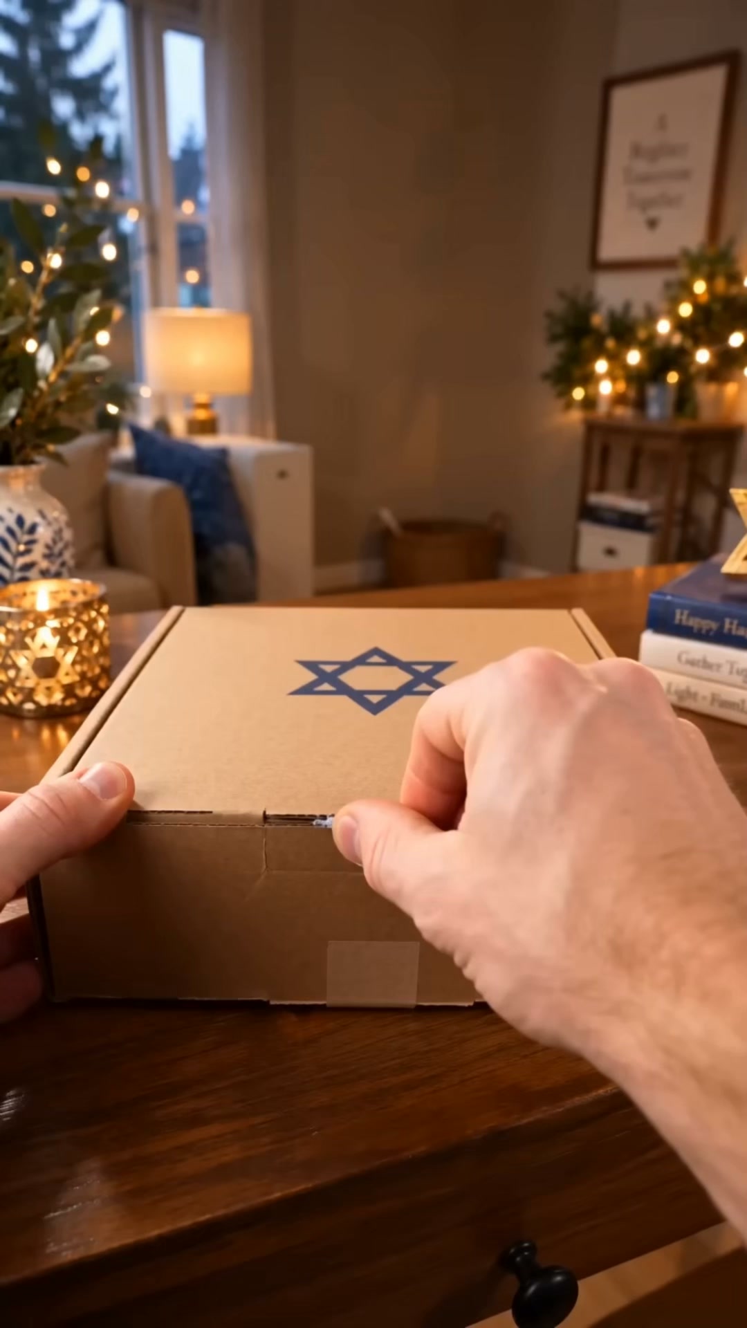 Another decoration that comes out of a box, goes on a shelf, and says nothing about your family? This Hanukkah, build the Festival of Lig