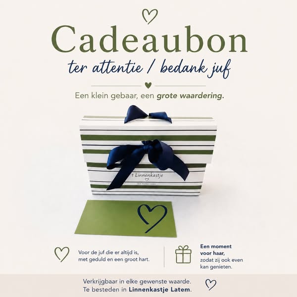 Cadeaubon - Linnenkastje