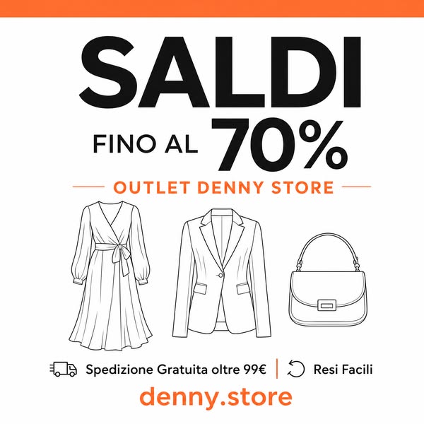 Saldi fino al -70%