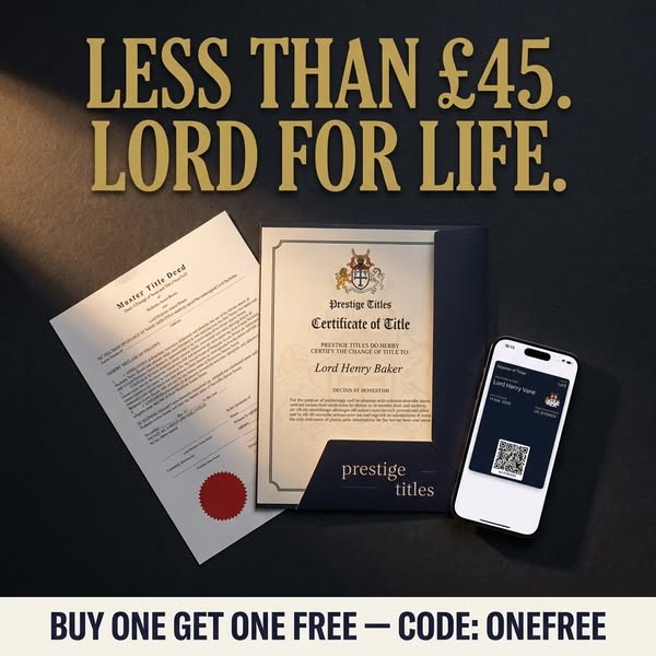 5 Reasons To Make Him A Lord