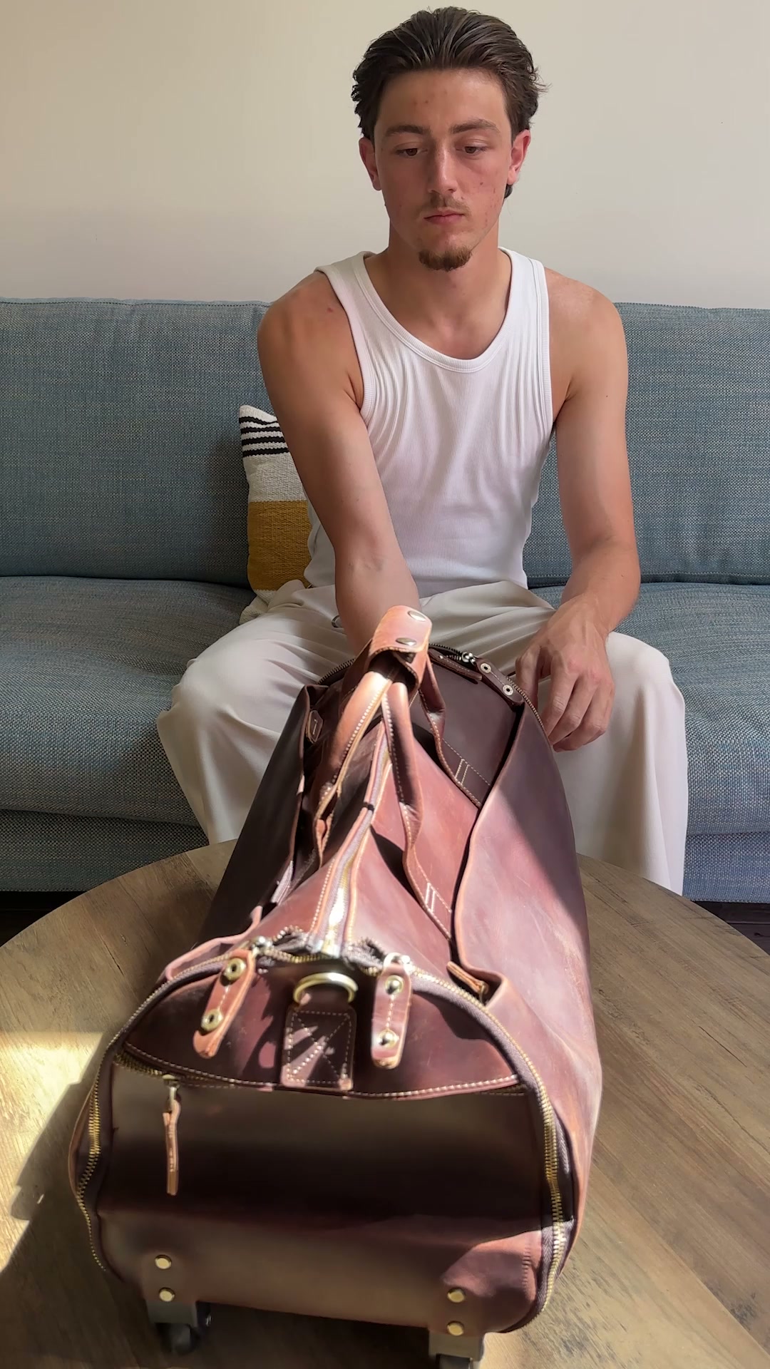 Finally traveling with one bag