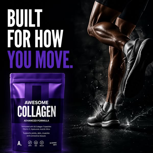 LESS POWDER, SMARTER COLLAGEN.
