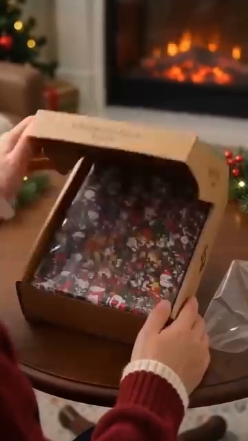 Wooden Christmas Puzzle with Stand — 8 Festive Designs to Build & Display(Buy 2 Free Shipping)